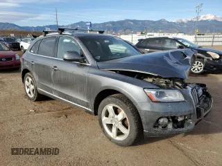 2016 Audi Q5 Premium Plus with VIN WA1L2AFP0GA106416, listed as a Copart auction lot 49896055 with 132,600 mi miles and Salvage Title. Bid and sale history available at carsss.com. Image 4.