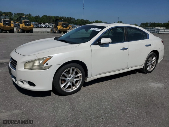 2009 Nissan Maxima 3.5 S with VIN 1N4AA51E79C837077, listed as a Copart auction lot 53819845 with 132,041 mi miles and Clean Title. Bid and sale history available at carsss.com. Image 1.