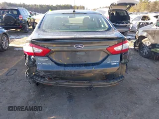2015 Ford Fusion Titanium with VIN 3FA6P0D9XFR155040, listed as a IAAI auction lot 41423022 with 148,365 mi miles. Bid and sale history available at carsss.com. Image 17.