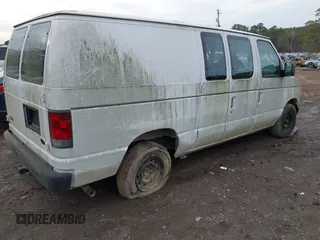 2003 Ford Econoline Cargo with VIN 1FTRE14203HB80127, listed as a IAAI auction lot 41462657 with 111,758 mi miles and . Bid and sale history available at DreamBid. Image 4.