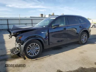 2025 Mazda CX-90 Select z VIN JM3KKAHD2S1210734, wystawiony jako Copart lot #53364295 z przebiegiem 4 706 mil mil oraz Szkoda całkowita • Salvage title. Historia ofert i sprzedaży dostępna na DreamBid. Obrazek 1.