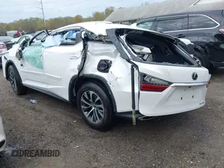 2021 Lexus RX with VIN 2T2HZMDA3MC282824, listed as a IAAI auction lot 42019255 with 1 mi miles. Bid and sale history available at carsss.com. Image 3.