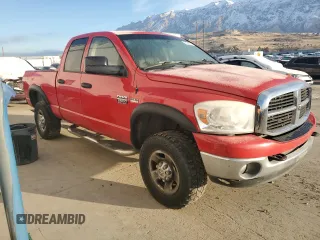 2007 Dodge Ram 2500 SLT with VIN 1D7KS28D87J533892, listed as a Copart auction lot 88345525 with 163,468 mi miles and Salvage Title. Bid and sale history available at carsss.com. Image 4.