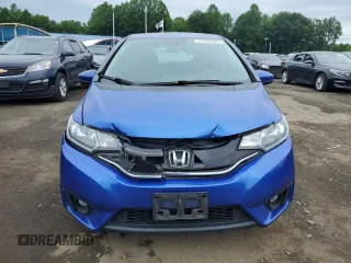 2015 Honda Fit EX-L with VIN 3HGGK5H88FM784984, listed as a Copart auction lot 61586085 with 123,394 mi miles and Salvage title. Bid and sale history available at DreamBid. Image 5.
