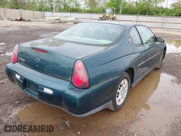 2001 Chevrolet Monte Carlo LS z VIN 2G1WW12E919231874, wystawiony jako IAAI lot #42133043 z przebiegiem 131 992 mil mil oraz . Historia ofert i sprzedaży dostępna na DreamBid. Obrazek 4.