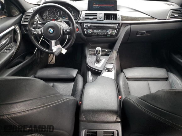 2017 BMW 3 Series 340i with VIN WBA8B3G55HNU35348, listed as a Copart auction lot 82053284 with 71,451 mi miles and Salvage Title. Bid and sale history available at DreamBid. Image 8.
