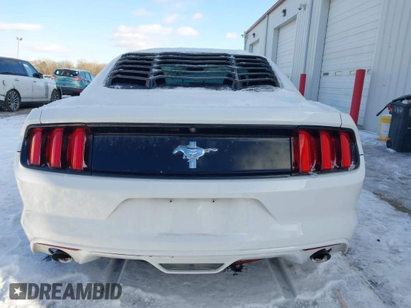 2016 Ford Mustang V6 with VIN 1FA6P8AM6G5228707, listed as a IAAI auction lot 41322180 with Not Provided miles and . Bid and sale history available at carsss.com. Image 16.