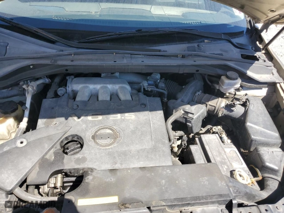 2007 Nissan Murano SL with VIN JN8AZ08T97W522355, listed as a Copart auction lot 48253575 with 127,030 mi miles and Salvage Title. Bid and sale history available at carsss.com. Image 13.
