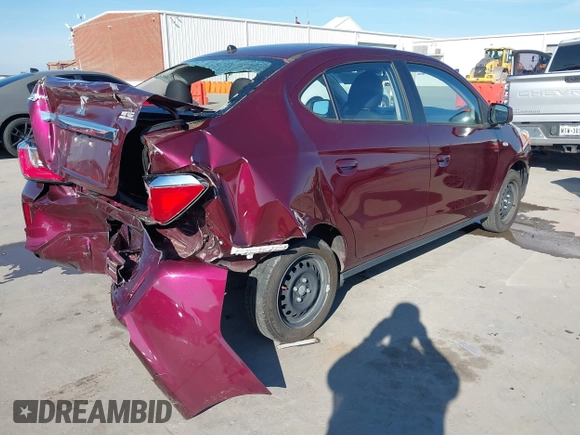 2022 Mitsubishi Mirage ES z VIN ML32FUFJ2NHF03767, wystawiony jako IAAI lot #41153905 z przebiegiem 29 337 mil mil oraz . Historia ofert i sprzedaży dostępna na DreamBid. Obrazek 4.