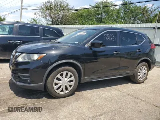 2017 Nissan Rogue SV with VIN KNMAT2MVXHP554792, listed as a Copart auction lot 63451495 with 185,712 mi miles and Clean title. Bid and sale history available at DreamBid. Image 1.
