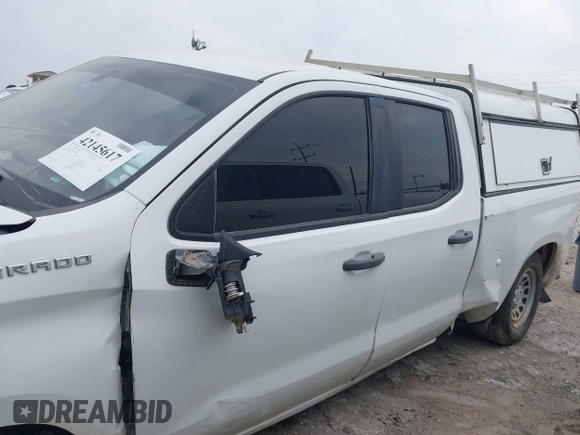 2020 Chevrolet Silverado 1500 Work Truck with VIN 1GCRWAEF0LZ235619, listed as a IAAI auction lot 42145617 with 139,912 mi miles and . Bid and sale history available at DreamBid. Image 14.