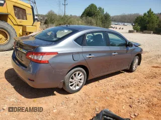 2015 Nissan Sentra SV with VIN 3N1AB7AP8FY314919, listed as a Copart auction lot 50491565 with 142,558 mi miles and Salvage Title. Bid and sale history available at carsss.com. Image 3.