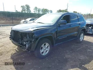 2014 Jeep Grand Cherokee Laredo with VIN 1C4RJFAG2EC109844, listed as a IAAI auction lot 41817128 with 112,792 mi miles. Bid and sale history available at carsss.com. Image 2.