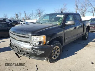 2007 Chevrolet Silverado 1500 LS with VIN 2GCEK13C071717220, listed as a Copart auction lot 47298795 with 141,507 mi miles and Salvage Title. Bid and sale history available at carsss.com. Image 1.