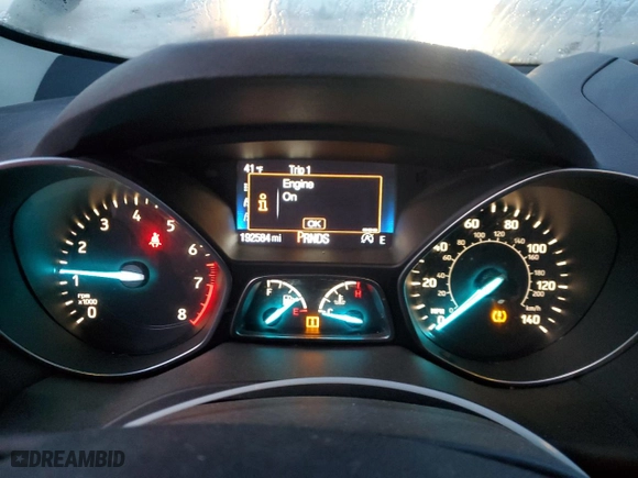 2017 Ford Escape SE with VIN 1FMCU0GD7HUC86665, listed as a Copart auction lot 86250874 with 192,584 mi miles and Clean Title. Bid and sale history available at carsss.com. Image 9.