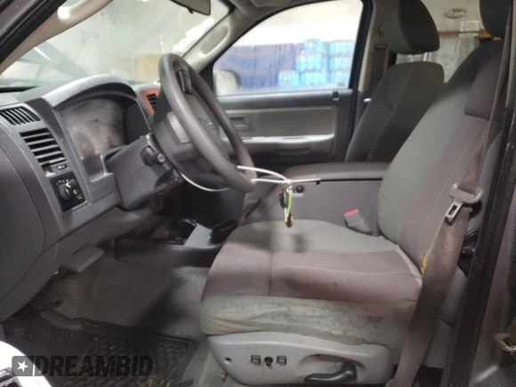 2005 Dodge Dakota SLT with VIN 1D7HE48K45S326208, listed as a Copart auction lot 89149135 with 227,301 mi miles and Salvage Title. Bid and sale history available at DreamBid. Image 7.