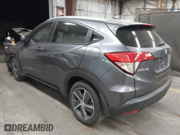 2021 Honda HR-V EX-L with VIN 3CZRU5H79MM706438, listed as a IAAI auction lot 41725466 with 1 mi miles. Bid and sale history available at carsss.com. Image 3.