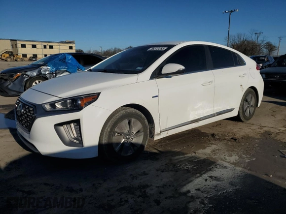 2020 Hyundai Ioniq SE z VIN KMHC75LC4LU213389, wystawiony jako Copart lot #46872255 z przebiegiem 121 142 mil mil oraz Szkoda całkowita • Salvage title. Historia ofert i sprzedaży dostępna na DreamBid. Obrazek 1.
