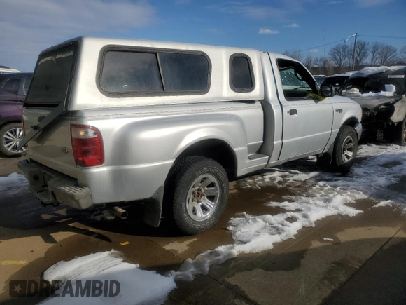 2003 Ford Ranger XL with VIN 1FTYR10U93PA07901, listed as a Copart auction lot 88655155 with 250,289 mi miles and Salvage Title. Bid and sale history available at carsss.com. Image 3.