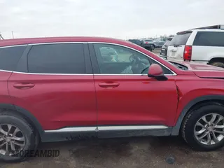 2019 Hyundai Santa Fe SE with VIN 5NMS2CAD5KH091985, listed as a IAAI auction lot 41471160 with 120,951 mi miles. Bid and sale history available at carsss.com. Image 14.