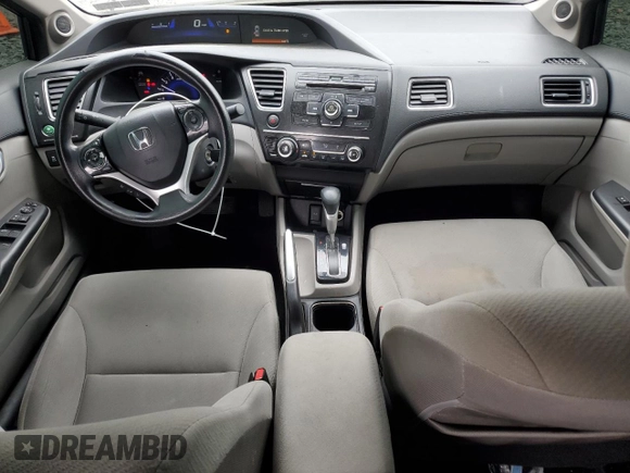 2013 Honda Civic EX with VIN 19XFB2F82DE269658, listed as a Copart auction lot 53803815 with 118,140 mi miles and Salvage Title. Bid and sale history available at DreamBid. Image 8.