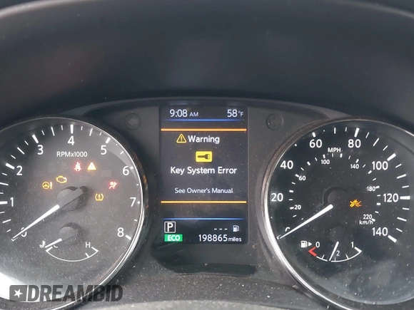 2018 Nissan Rogue S with VIN KNMAT2MT2JP554158, listed as a IAAI auction lot 41861713 with 198,865 mi miles and . Bid and sale history available at carsss.com. Image 7.