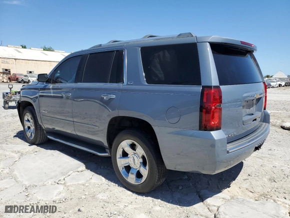 2015 Chevrolet Tahoe LTZ with VIN 1GNSCCKC7FR619201, listed as a Copart auction lot 49460205 with 75,049 mi miles and Salvage Title. Bid and sale history available at carsss.com. Image 2.