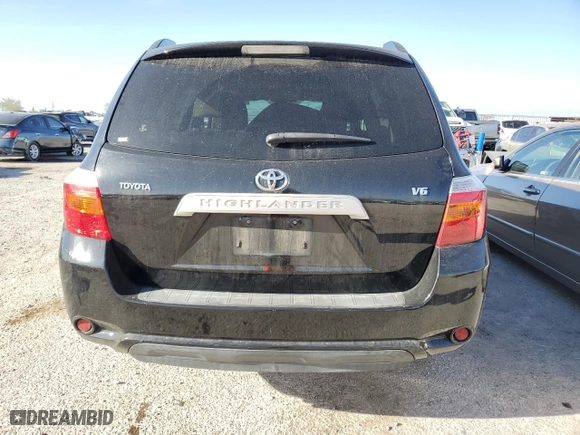 2009 Toyota Highlander with VIN JTEDS41A992084035, listed as a Copart auction lot 47575625 with 105,939 mi miles and Salvage Title. Bid and sale history available at carsss.com. Image 6.