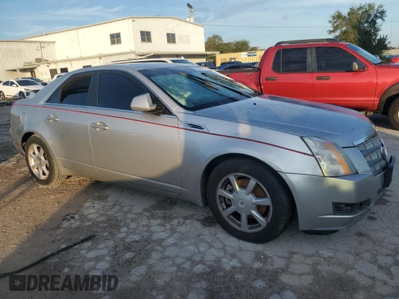 2008 Cadillac CTS RWD w/1SA with VIN 1G6DF577280175431, listed as a Copart auction lot 73821904 with 0 mi miles and Non Repairable. Bid and sale history available at carsss.com. Image 4.