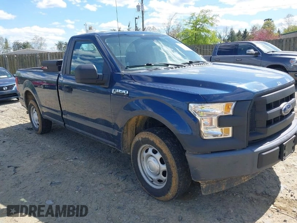 2017 Ford F-150 XL with VIN 1FTMF1C83HKD96674, listed as a IAAI auction lot 42061576 with 232,899 mi miles. Bid and sale history available at carsss.com. Image 1.
