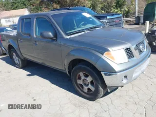2005 Nissan Frontier 4WD LE with VIN 1N6AD07W75C416892, listed as a IAAI auction lot 41833258 with 174,948 mi miles. Bid and sale history available at carsss.com. Image 1.