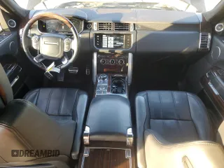 2014 Land Rover Range Rover Supercharged z VIN SALGS3TFXEA171133, wystawiony jako Copart lot #42797115 z przebiegiem 118 076 mil mil oraz Szkoda całkowita • Salvage title. Historia ofert i sprzedaży dostępna na DreamBid. Obrazek 8.