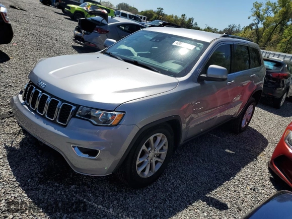 2021 Jeep Grand Cherokee Laredo E with VIN 1C4RJEAG7MC831190, listed as a Copart auction lot 59054775 with 29,488 mi miles and Salvage title. Bid and sale history available at DreamBid. Image 1.