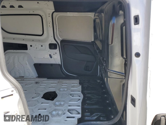 2016 Ram ProMaster City Cargo Tradesman with VIN ZFBERFAT3G6B52083, listed as a Copart auction lot 50864975 with 48,619 mi miles and Salvage title. Bid and sale history available at DreamBid. Image 10.