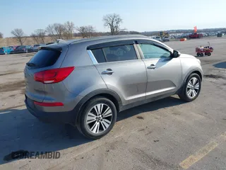 2014 Kia Sportage EX with VIN KNDPC3AC6E7662759, listed as a IAAI auction lot 41887950 with 150,000 mi miles and . Bid and sale history available at DreamBid. Image 4.