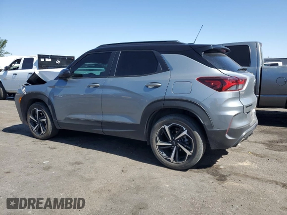 2023 Chevrolet TrailBlazer RS with VIN KL79MTSL9PB168249, listed as a Copart auction lot 66325464 with 25,071 mi miles and Salvage Title. Bid and sale history available at DreamBid. Image 2.