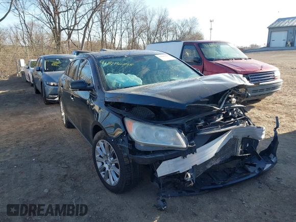 2013 Buick LaCrosse Leather z VIN 1G4GC5E33DF193863, wystawiony jako IAAI lot #41846295 z przebiegiem 206 425 mil mil oraz . Historia ofert i sprzedaży dostępna na DreamBid. Obrazek 1.