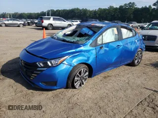 2024 Nissan Versa SV with VIN 3N1CN8EV0PL838921, listed as a Copart auction lot 63442785 with 44,098 mi miles and Clean title. Bid and sale history available at DreamBid. Image 1.