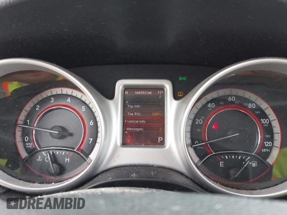 2012 Dodge Journey SXT with VIN 3C4PDCBB0CT358287, listed as a IAAI auction lot 42134914 with 140,553 mi miles and . Bid and sale history available at DreamBid. Image 7.
