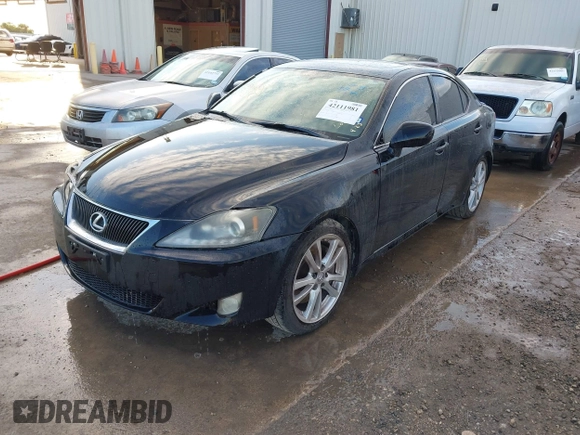 2006 Lexus IS 350 with VIN JTHBE262262002620, listed as a IAAI auction lot 42111981 with Not Provided miles and . Bid and sale history available at DreamBid. Image 2.