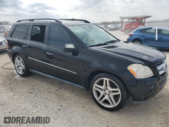 2009 Mercedes-Benz GL-Class 4.6L with VIN 4JGBF71E79A507054, listed as a Copart auction lot 74093574 with 0 mi miles and Non Repairable. Bid and sale history available at carsss.com. Image 4.