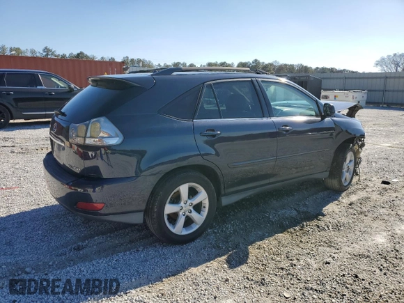 2007 Lexus RX 350 with VIN 2T2GK31U67C015996, listed as a Copart auction lot 45738915 with 263,995 mi miles and Salvage Title. Bid and sale history available at DreamBid. Image 3.