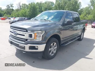 2018 Ford F-150 XL with VIN 1FTEW1E57JFA95086, listed as a IAAI auction lot 42574704 with 77,301 mi miles and . Bid and sale history available at DreamBid. Image 18.