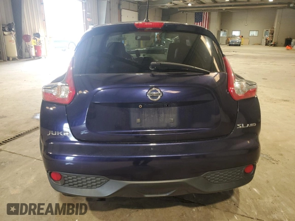 2015 Nissan Juke SL z VIN JN8AF5MV2FT557168, wystawiony jako Copart lot #51459375 z przebiegiem 135 330 mil mil oraz Szkoda całkowita • Salvage title. Historia ofert i sprzedaży dostępna na DreamBid. Obrazek 6.