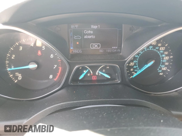 2013 Ford Escape SEL with VIN 1FMCU9H94DUB43536, listed as a Copart auction lot 50815175 with 193,154 mi miles and Salvage Title. Bid and sale history available at carsss.com. Image 9.