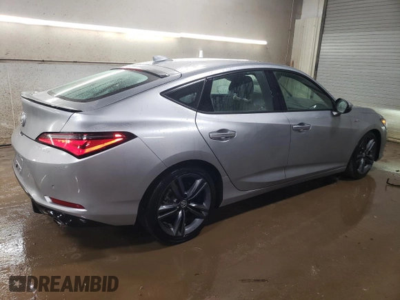 2024 Acura Integra Technology z VIN 19UDE4H65RA018845, wystawiony jako Copart lot #43774635 z przebiegiem 14 678 mil mil oraz Szkoda całkowita • Salvage title. Historia ofert i sprzedaży dostępna na DreamBid. Obrazek 3.