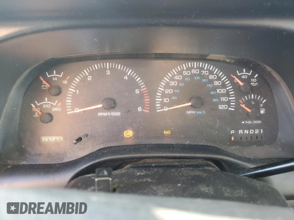 1999 Dodge 2500 с VIN 1B7KF23Z0XJ641988, выставлен на аукционе Copart как лот 84740714 с пробегом 147 277 миль миль и Чистый • Clean title. История ставок и продаж доступна на DreamBid. Изображение 9.