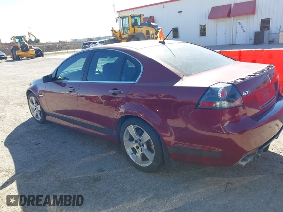 2009 Pontiac G8 GT with VIN 6G2EC57Y69L162207, listed as a IAAI auction lot 41711733 with 160,302 mi miles. Bid and sale history available at carsss.com. Image 3.