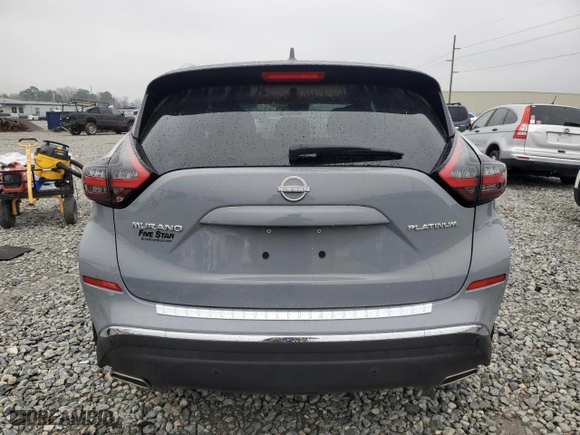 2023 Nissan Murano Platinum with VIN 5N1AZ2DJ0PC132575, listed as a Copart auction lot 45737235 with 2,971 mi miles and Salvage Title. Bid and sale history available at carsss.com. Image 6.