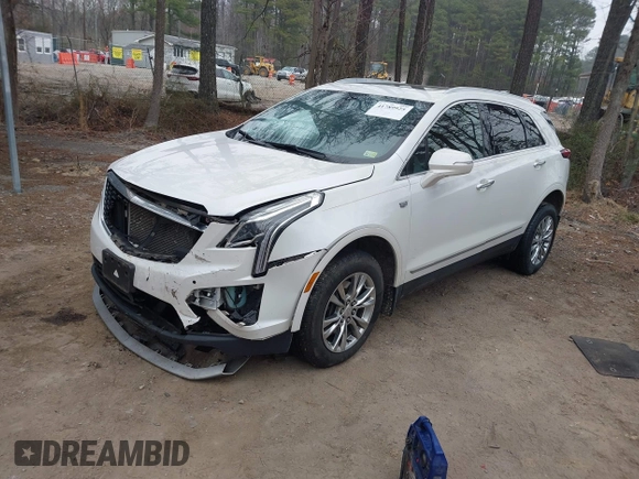 2020 Cadillac XT5 Premium Luxury FWD with VIN 1GYKNCRS3LZ115508, listed as a IAAI auction lot 41789925 with 87,199 mi miles. Bid and sale history available at carsss.com. Image 17.
